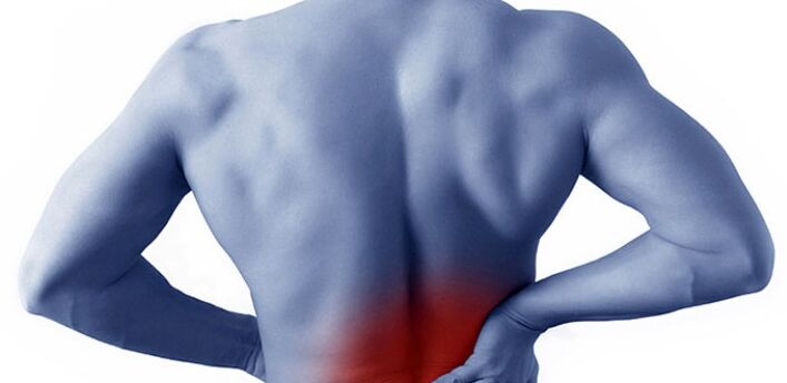 durere în regiunea lombară